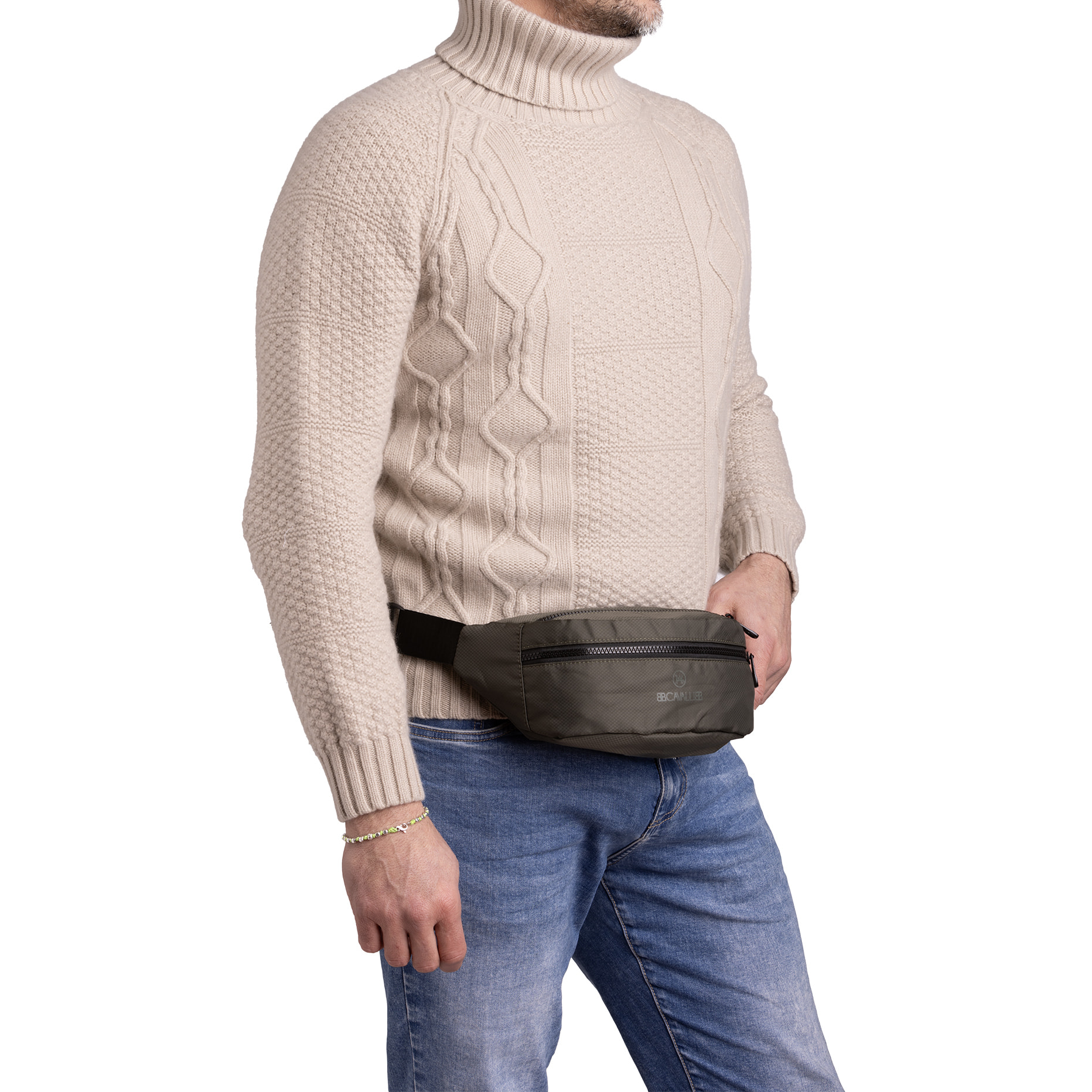 Marsupio  da uomo Textile Polyester 30x12x12 cm