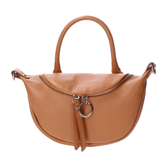 Borsa a mano da donna - Modello Mae - Vera pelle - 26.0 x 13.0 x 8.0 cm