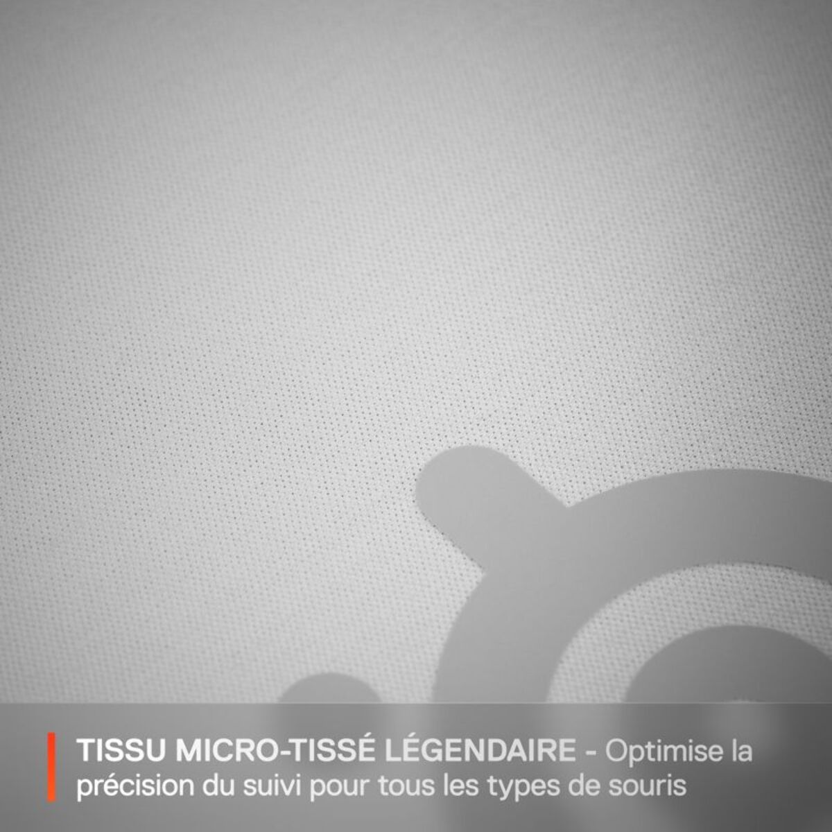 Tapis de souris STEELSERIES QcK L Blanc