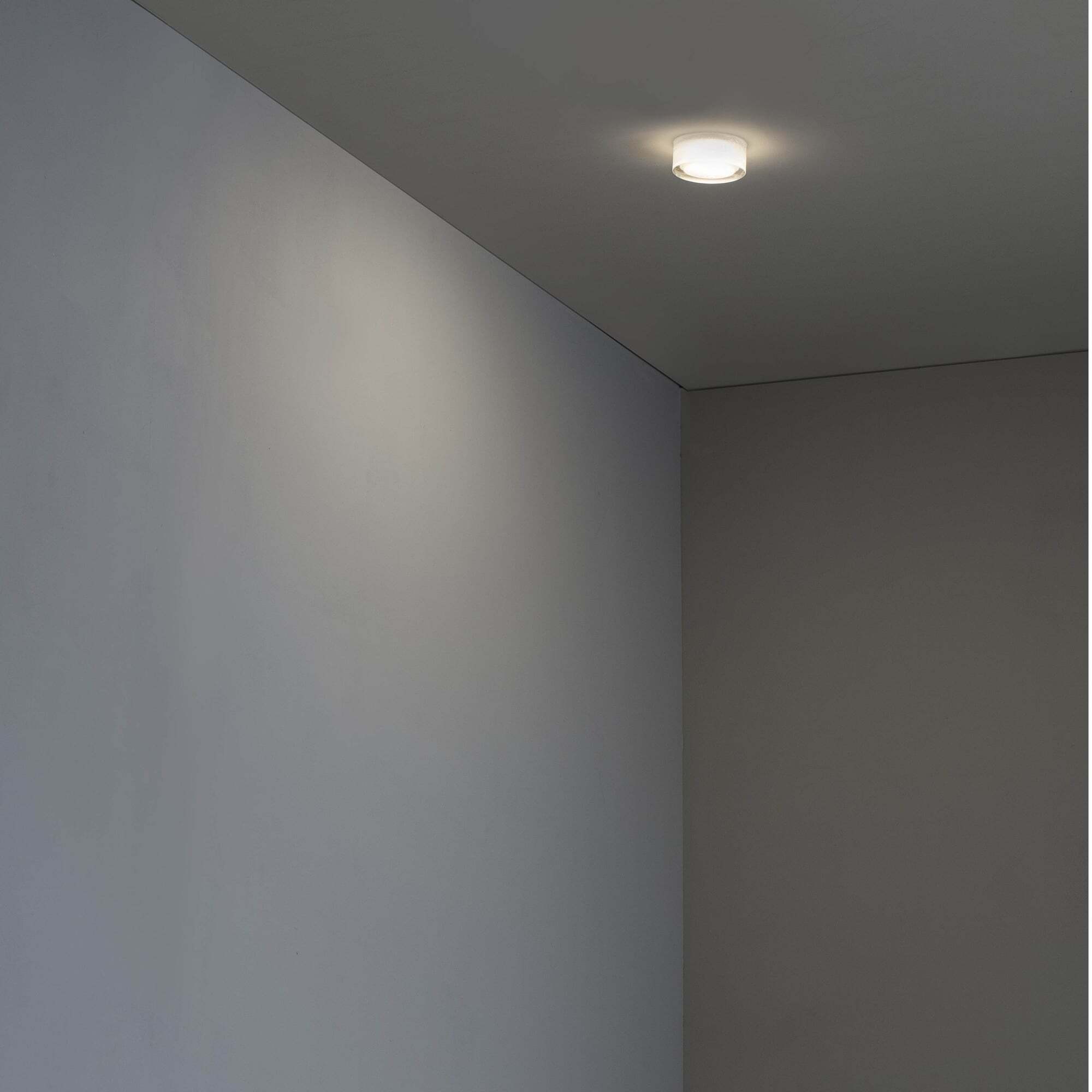 EBBA Lampe encastrable blanche et transparente