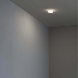 EBBA Lampe encastrable blanche et transparente