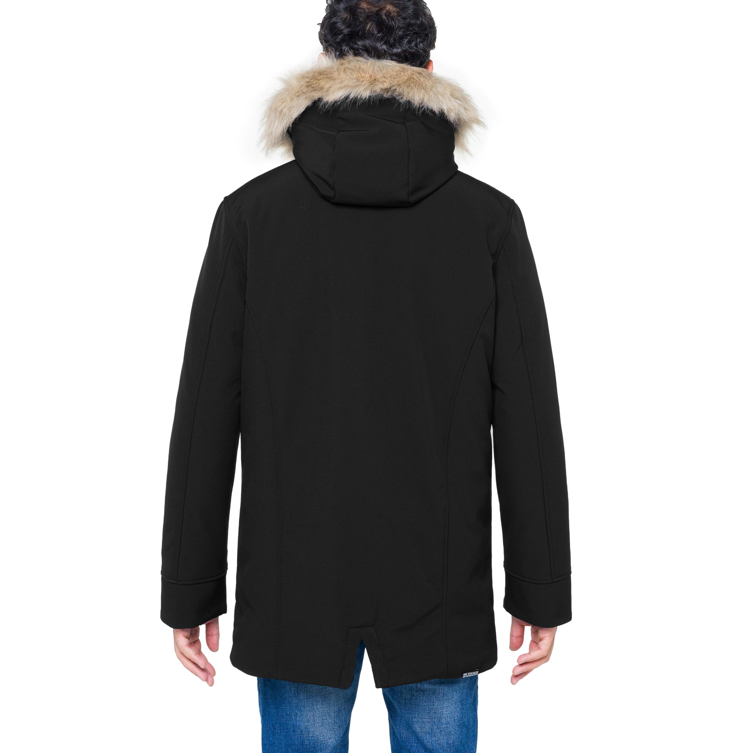 Chaqueta Hot Buttered Revelstoke acolchada con capucha Negro