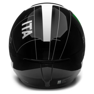 Caschi Briko Uomo Donna Nero Vulcano 2.0 Italia