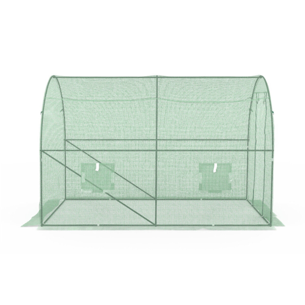 Serre 6m² verte - gamme maraîchère