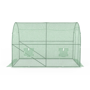 Serre 6m² verte - gamme maraîchère