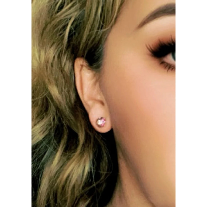 Pack pendientes plata 10µ y cristal Sw surtido Amat