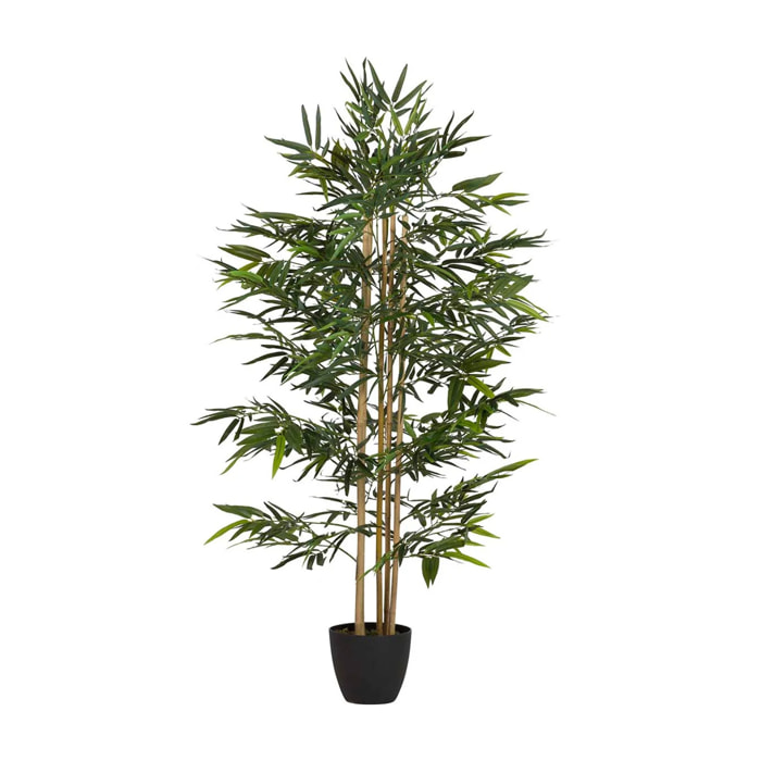 Planta Artificial Bamboo Con Maceta 80x80x150 Cm