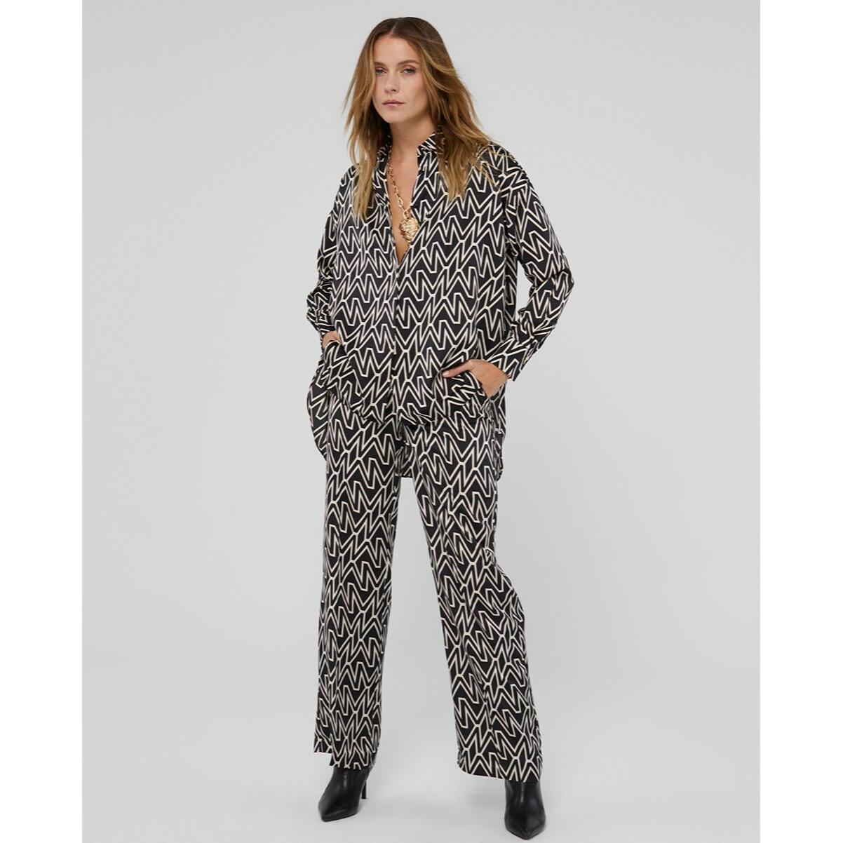 Maglietta lunga con logo