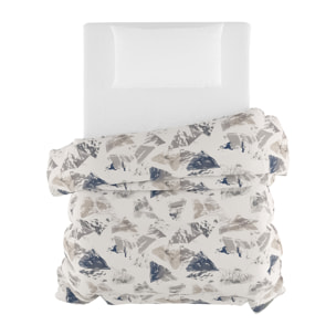 TRAPUNTA BASIC INVERNALE STAMPATA SINGOLO, URBAN GIALLO