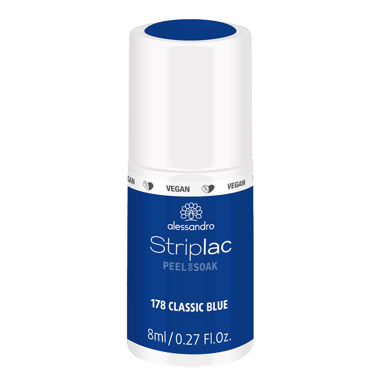 Striplac Peel or Soak - Vernis Semi-permanent - 178 Classic Blue 8 ml