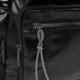 Mochila Técnica para Portátil en Poliamida Reciclada DEEP RECYCLED BACKPACK BLACK