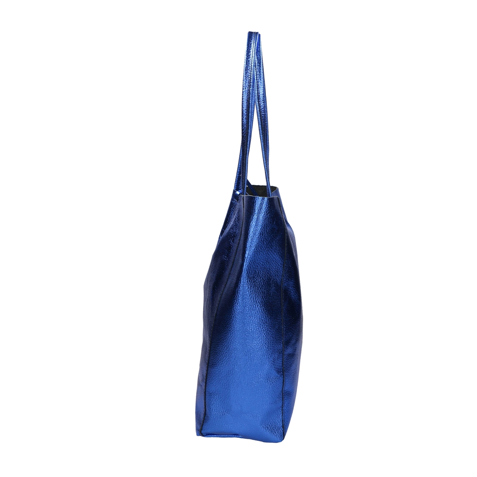 Borsa Shopper da donna In Vera pelle Made in Italy 40x36x11 cm