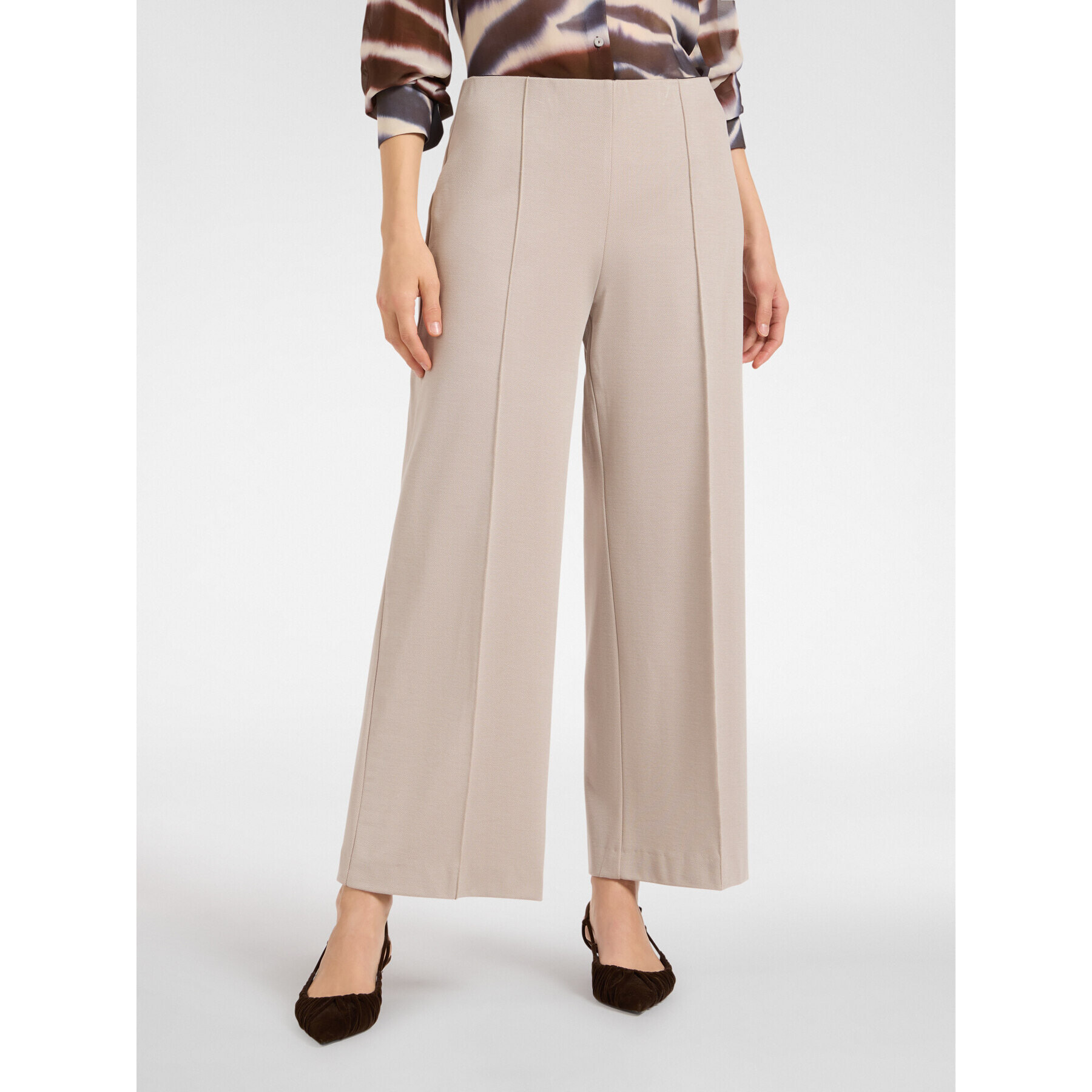 Elena Mirò - Pantalones de jersey - Beige