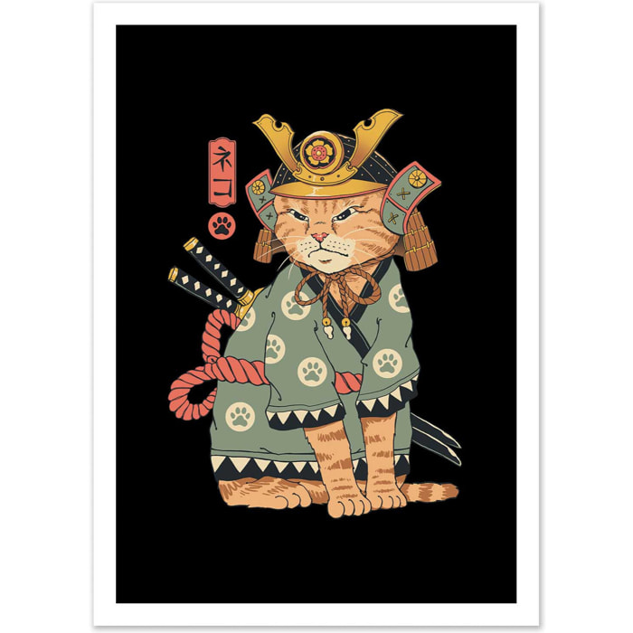 Affiche - Neko Samurai - Vincent Trinidad