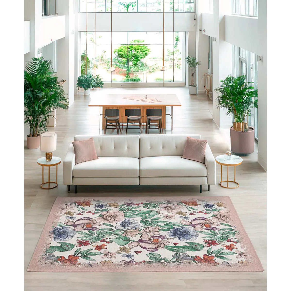 Tappeto Moderno Salotto Colorato