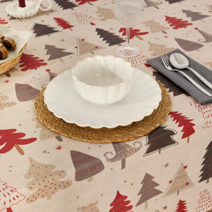 Nappe en résine Anti-tâches Christmas Laponia 52 100