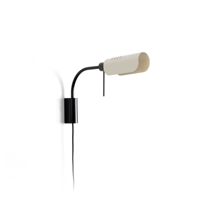 MARTINICA S Lampada da parete braccio a parete beige