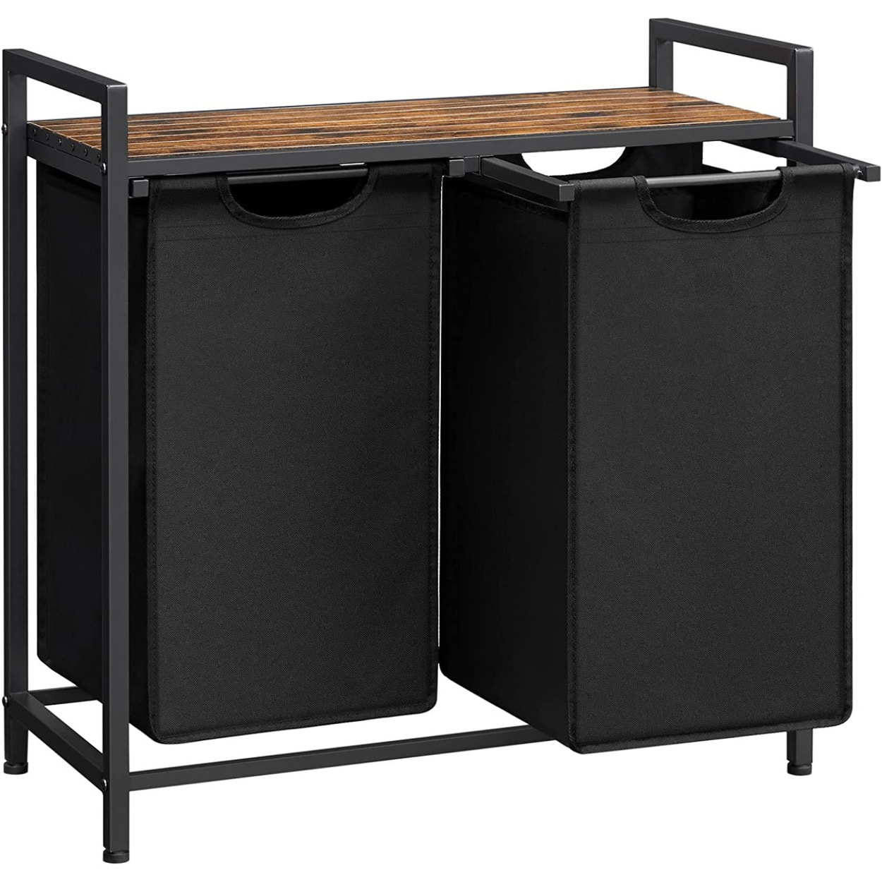 Mobile Porta Biancheria Loft a Due Scomparti
