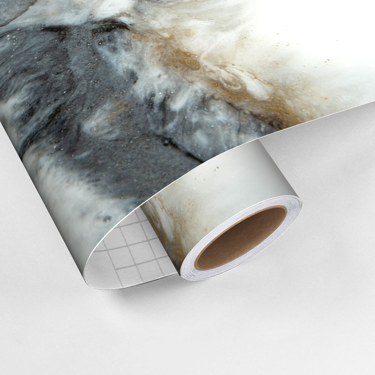 Rouleau revêtement adhésif imperméable - Sticker lavable plan de travail - ÉPOXY ZÉNITH