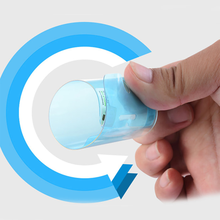 DAM PROTEZIONE VETRO NANO IPHONE 7 PLUS/8 614 Cm. Colore trasparente