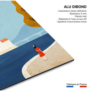 Tableau ville budapest  Tableau alu Dibond