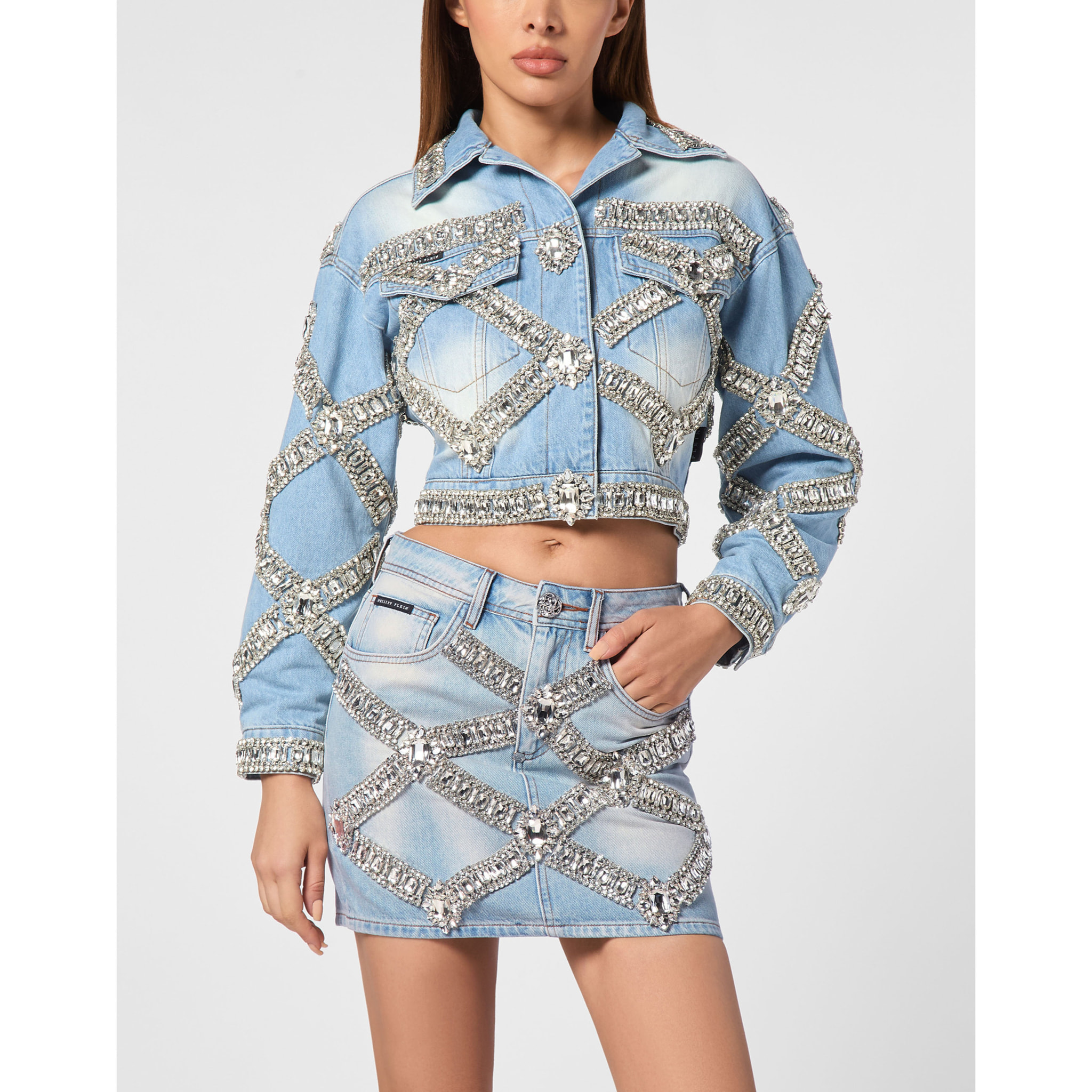 PHILIPP PLEIN Chaqueta vaquera