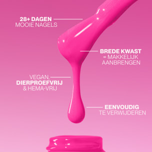 Vernis semi-permanent - 146 Extreme Pink - 15 ml