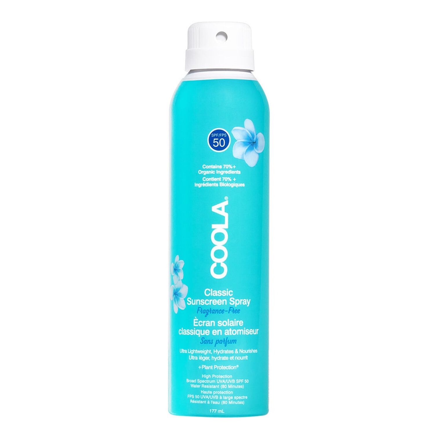 Spray Solaire Corps Classic SPF50 - Sans Parfum 177 ml