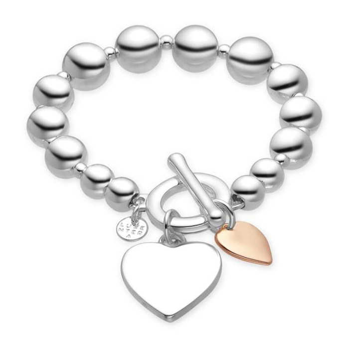 Pulsera Lux by Lux acabado en rodio