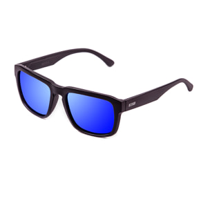 Gafas de sol OCEAN BIDART - Negro mate / Revo azul cielo