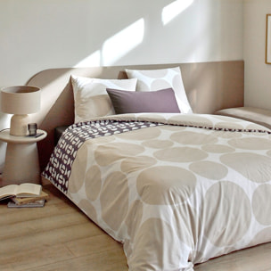 Parure housse de couette coton multicolore