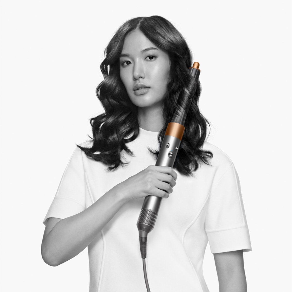 Styler Dyson Airwrap™ Complete Long Diffuse (nichel/rame) - Ricondizionato