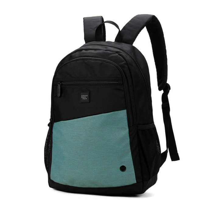 Zaino unisex Novara Plus - Poliestere vegano - 31.0 x 14.0 x 44.0 cm