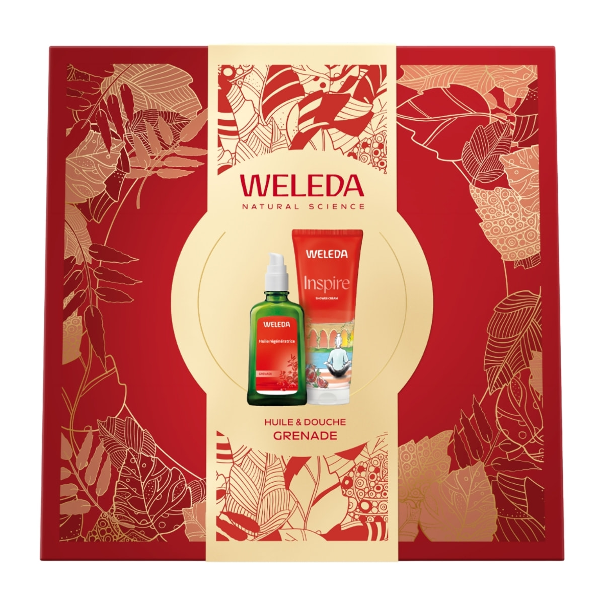 WELEDA - COFFRET NOEL CORPS GRENADE 2025