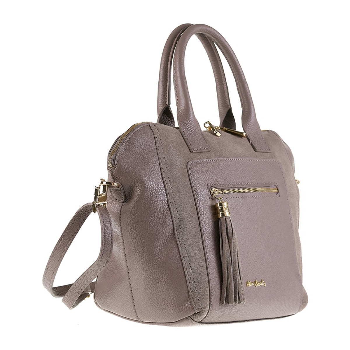 Borsa a mano da donna Made in Italy - Modello Silvana Pro - 100% pelle - 40.0 x 26.0 x 17.0 cm
