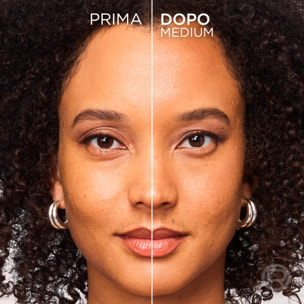 Cipria in Polvere Libera Medium Infaillible 24h Power Glow Fissante Idratante con Nano Perle Luminose