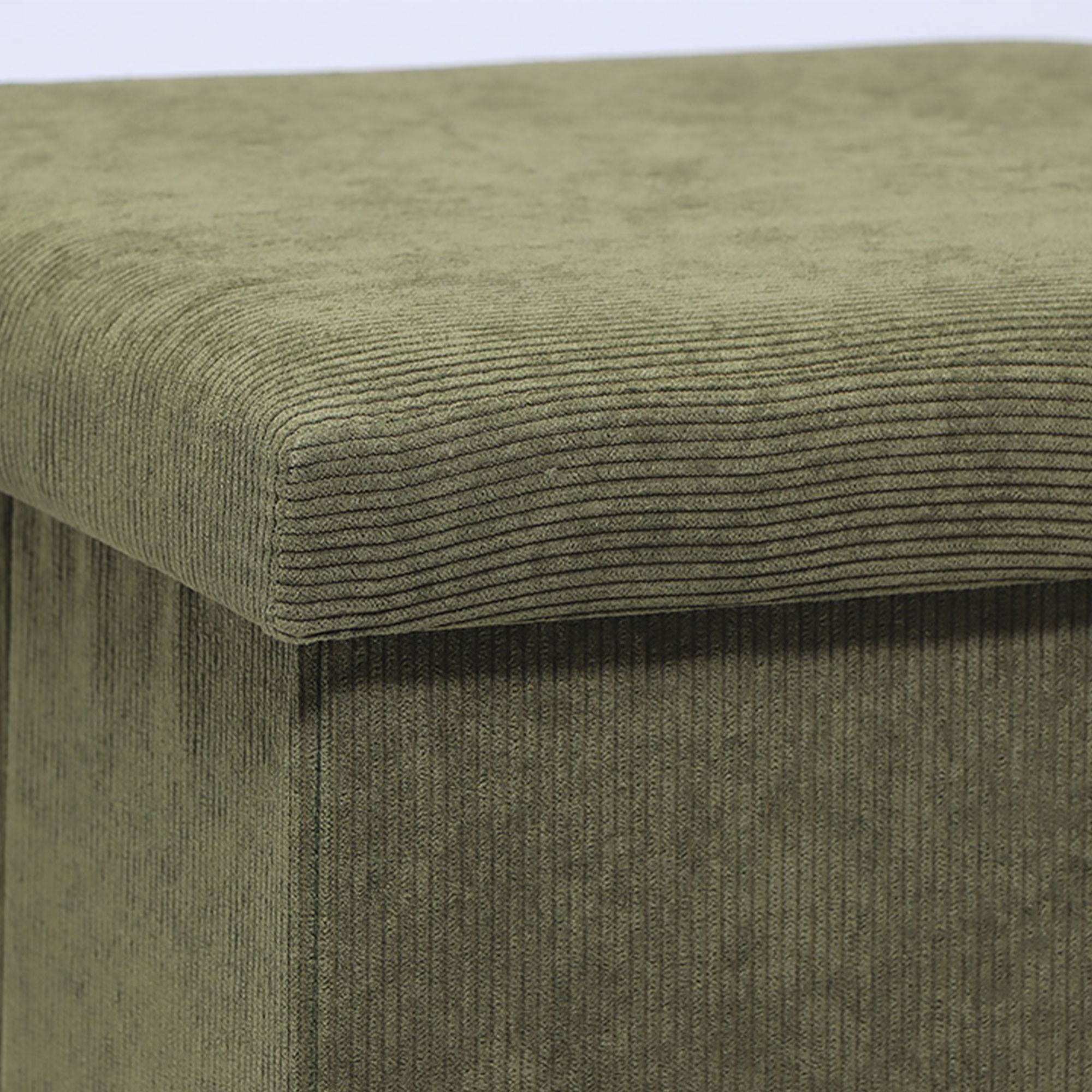 Taburete de ordenacion 38x38cm color verde oscuro