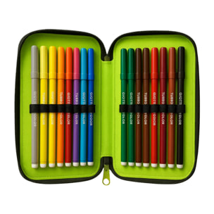 beSmart - ASTUCCIO TRIPLO 18+18 GIOTTO PREMIUM TEDDY