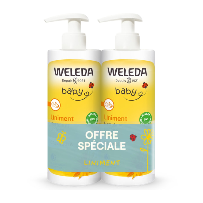 WELEDA - Duo liniment 2x400ml - sans pompe - offre spéciale