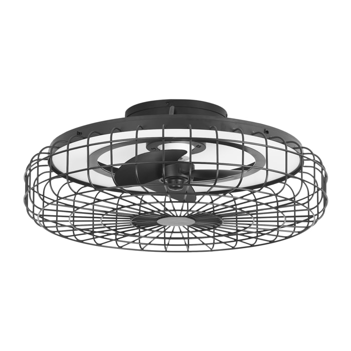 Forlight Merak - Ventilador de Techo con Lámpara LED sin Aspas. Ventilador de Plafón 6 Velocidades y Luz Regulable 2700-6000K