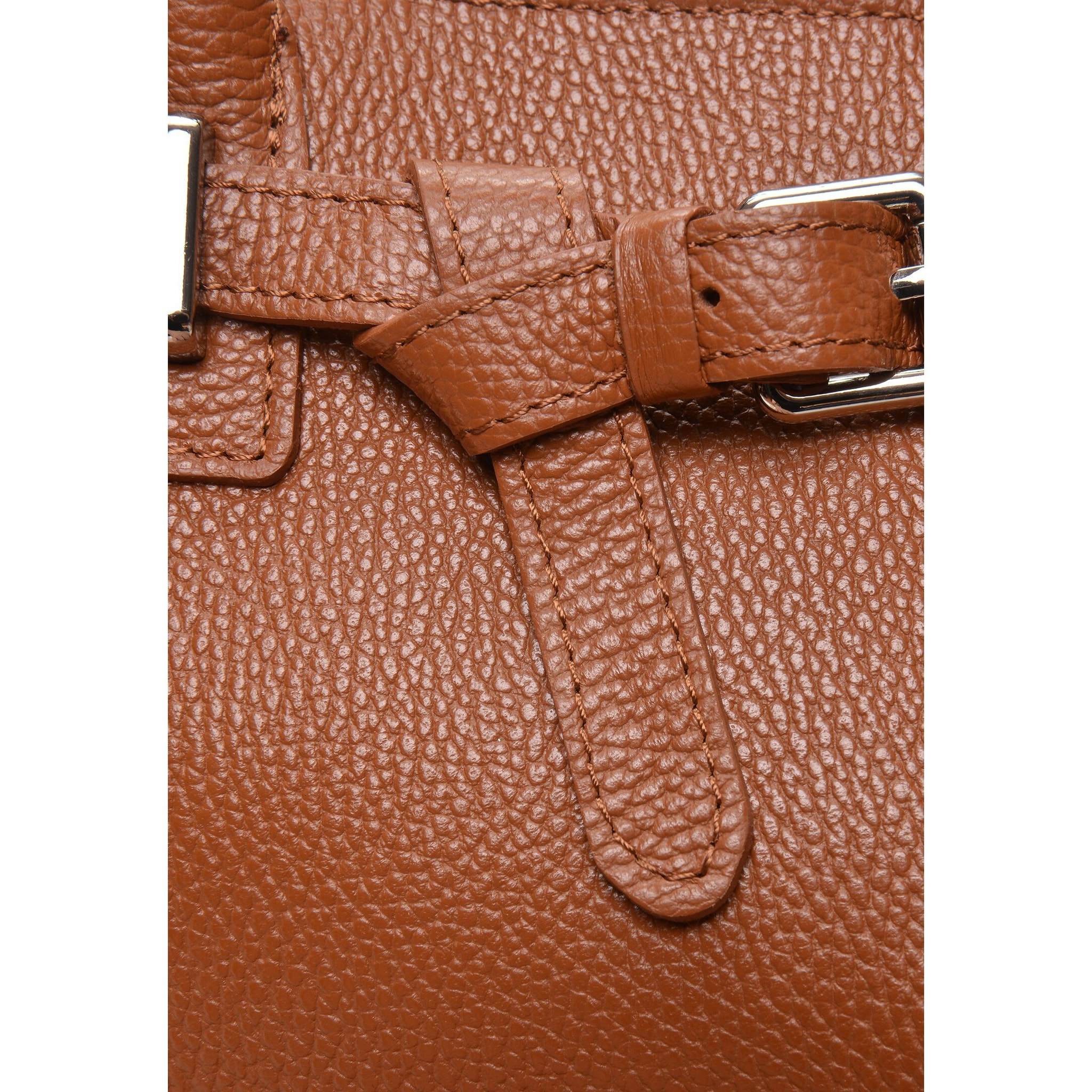 Borsa a mano Anna Luchini Cammello