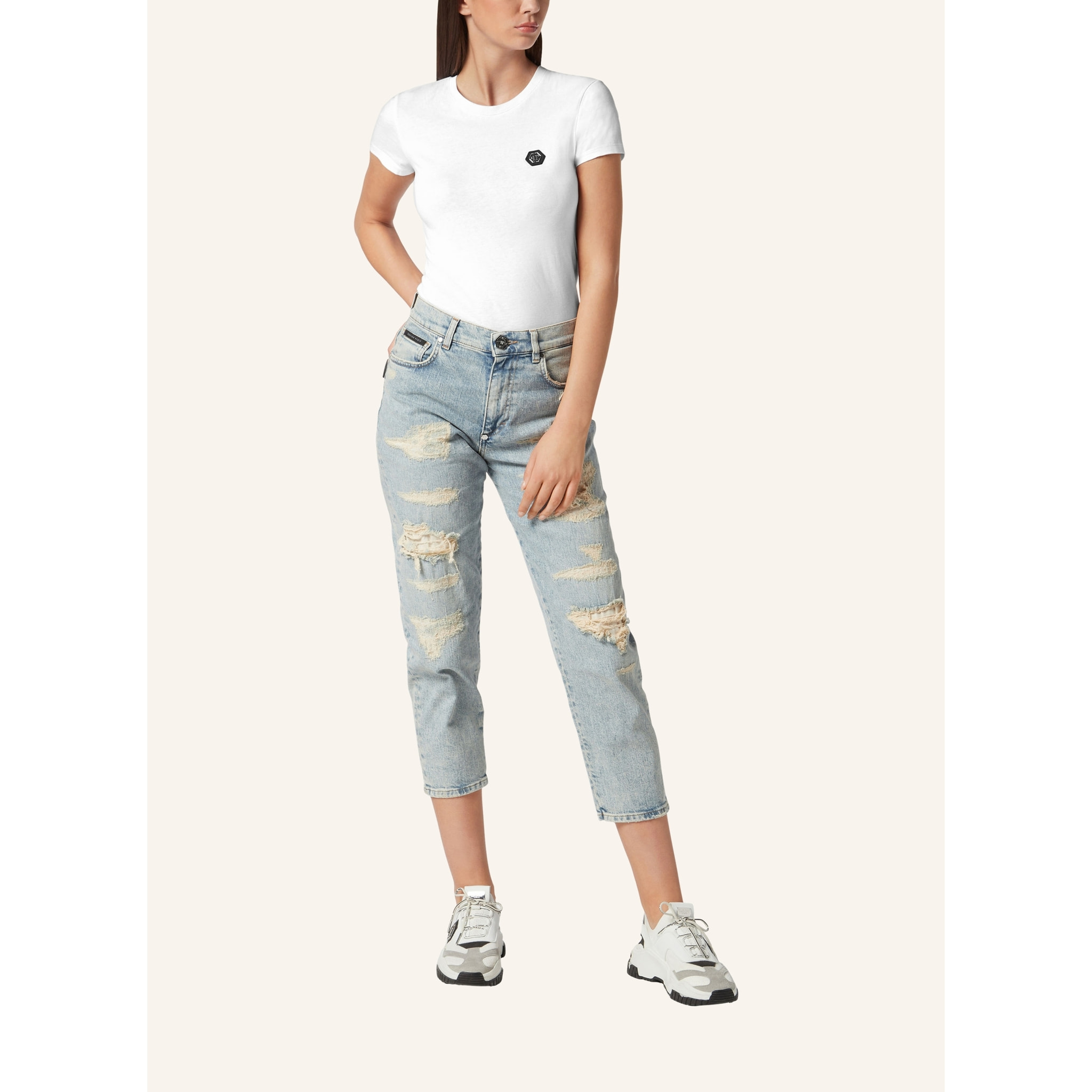 PHILIPP PLEIN Vaqueros Mom Fit