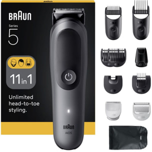 Tondeuse multi usages BRAUN AIO5560