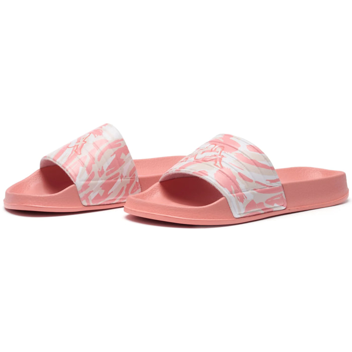 Kappa - Ciabatte Donna Rosa - Logo Sartwow
