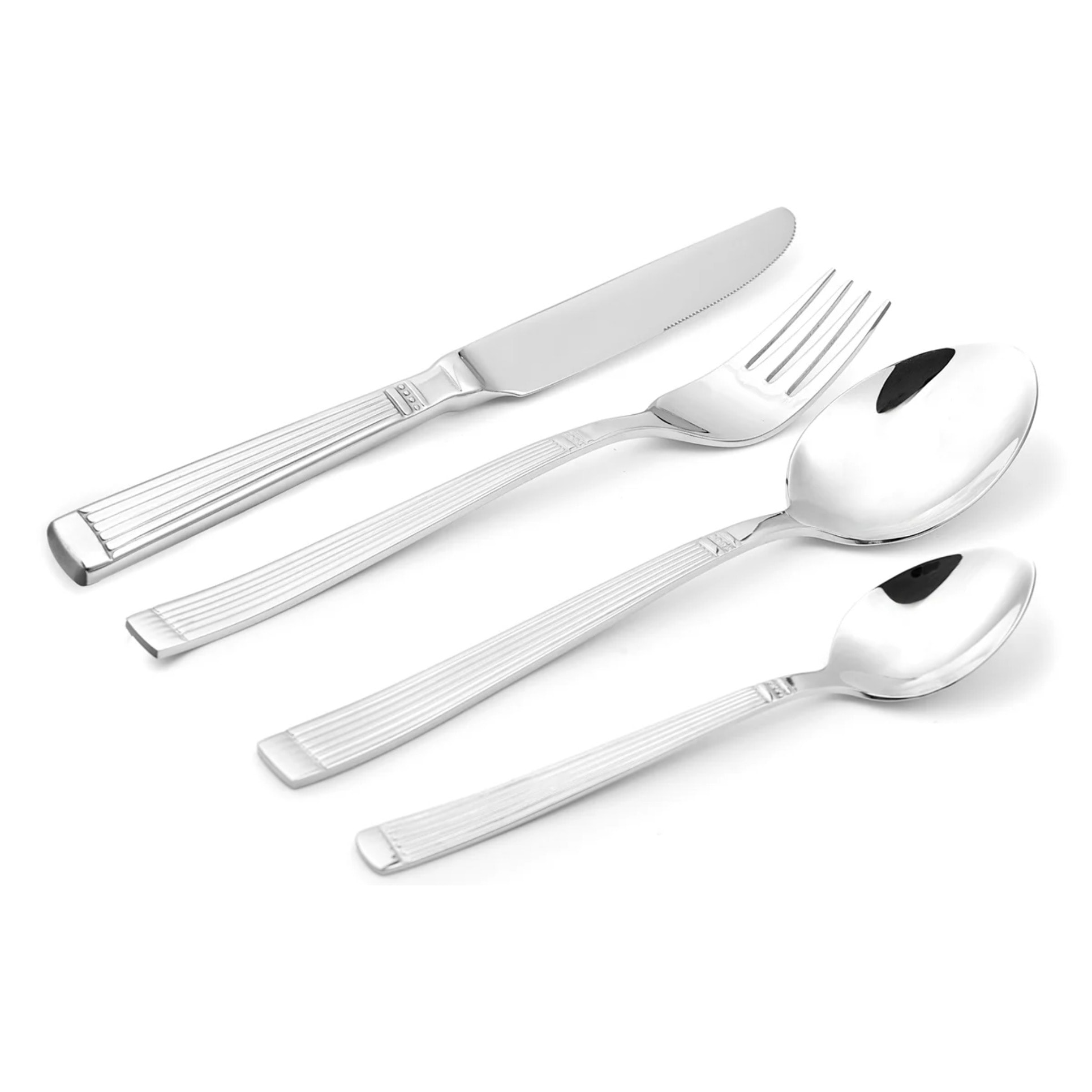 Ménagère 24 pièces en inox 18/8
