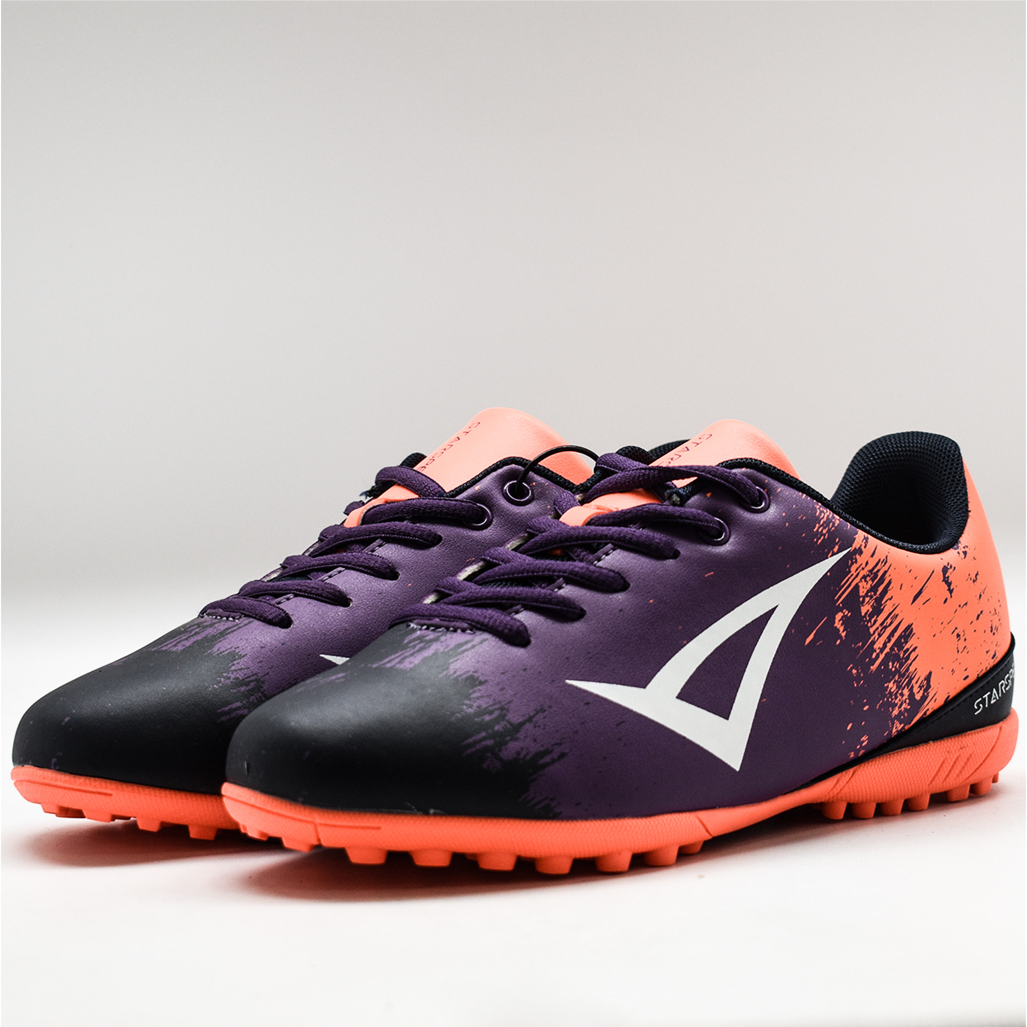 Scarpa da calcetto STARSPEED arancio viola