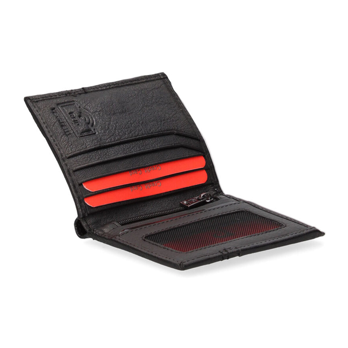 Portafoglio da uomo In Vera pelle Made in Italy 8x10x2 cm