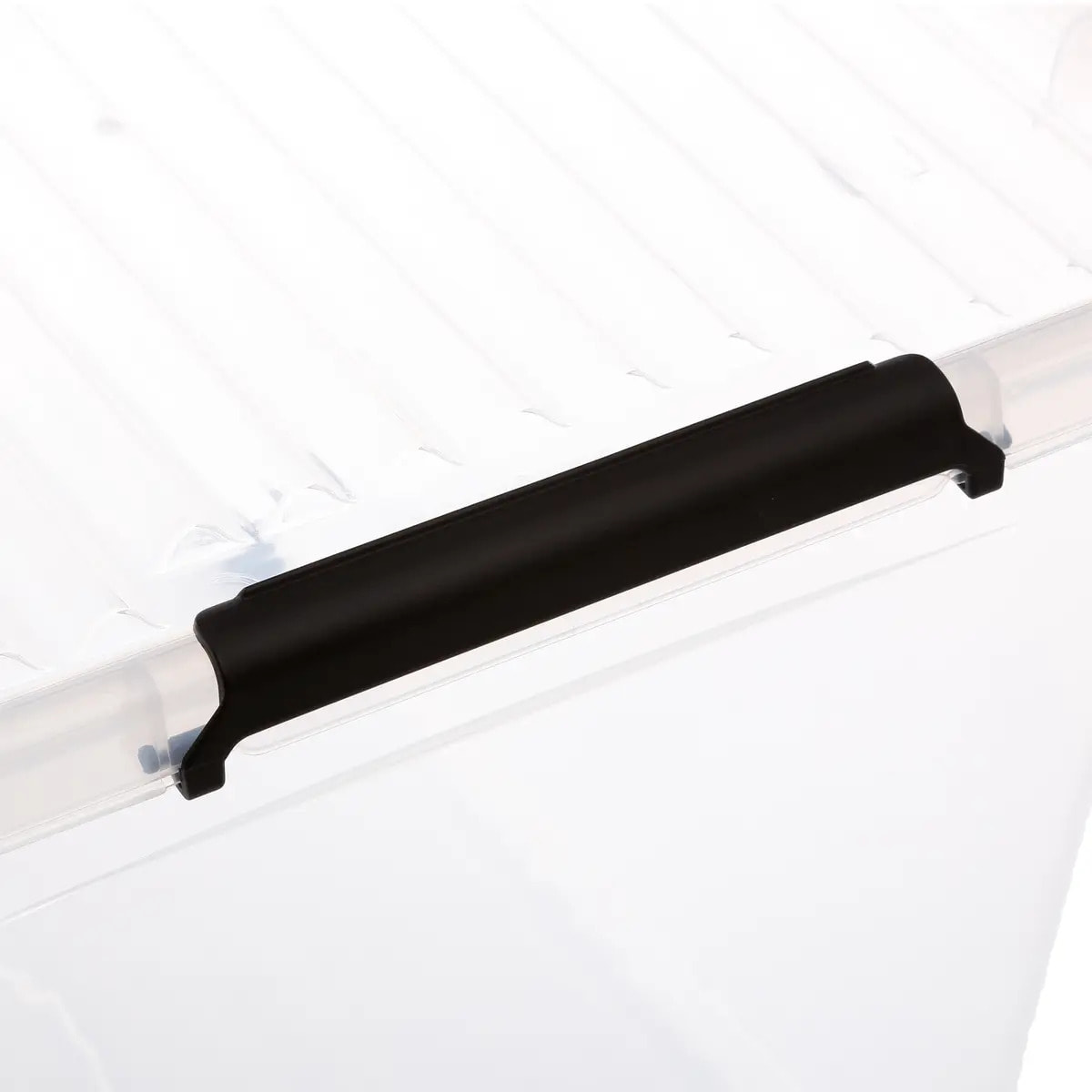 Boîte en plastique transparente 75L Clip N' Box