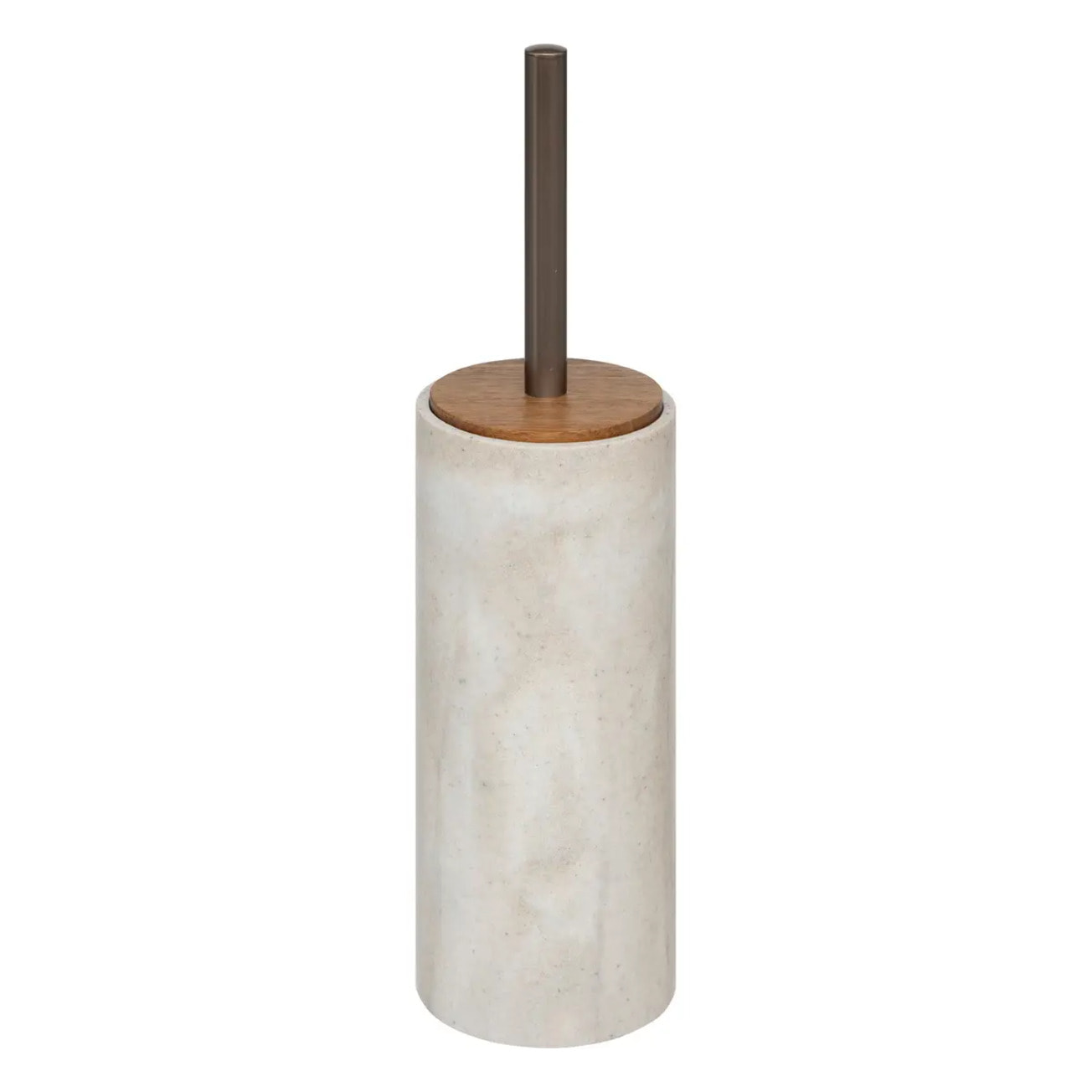 Brosse WC "Côme" effet travertin