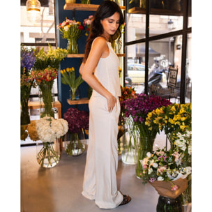 Pantalón de mujer fluido de lino